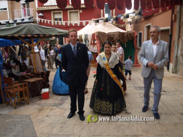 Inaugurado el Mercado Medieval de las Fiestas Patronales de la Sagrada Familia y Santísimo Cristo