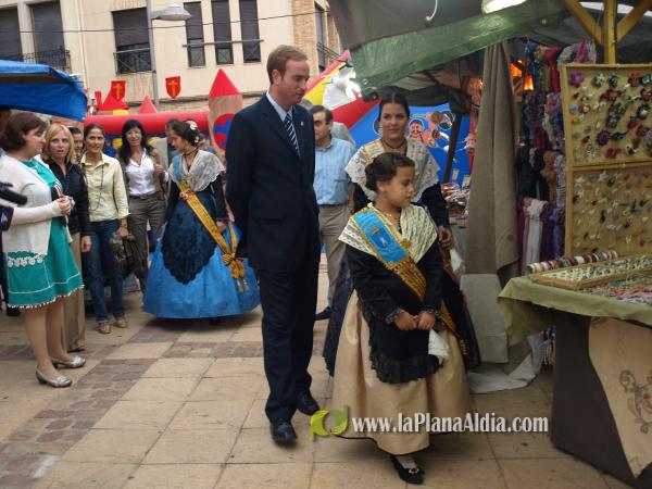 Inaugurado el Mercado Medieval de las Fiestas Patronales de la Sagrada Familia y Santísimo Cristo
