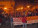 400 personas participan en Onda de la manifestación de España 2000 contra el islam