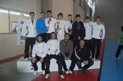 El CD Granjo de L'Alcora, campeón autonómico junior masculino de taekwondo