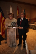 María José Guinot recibe la Rueda Rotaria