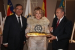 María José Guinot recibe la Rueda Rotaria