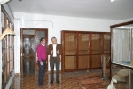 Rubén Ibañez comprueba los cambios del Museo de Ciencias Naturales