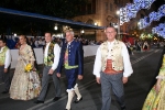 La reina fallera participó en la ofrenda de Alicante.