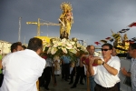 La Lluvia estuvo apunto de aguar la procesion del Carmen en burriana