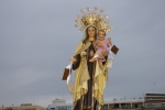 La Lluvia estuvo apunto de aguar la procesion del Carmen en burriana