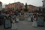 Gran devoción a la patrona de Moncofa, el día de la fiesta mayor