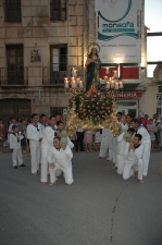 Gran devoción a la patrona de Moncofa, el día de la fiesta mayor