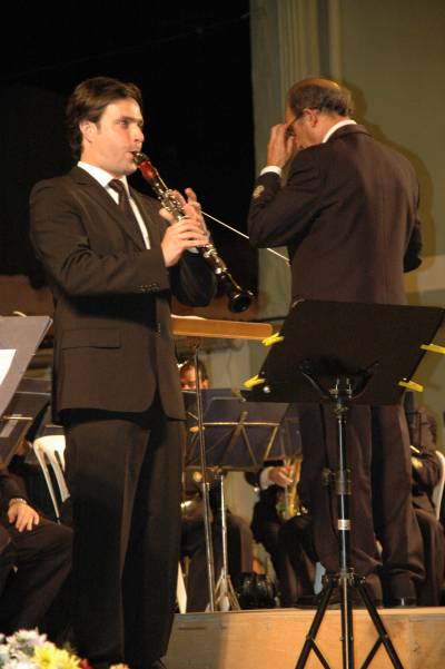 Conciertos de la banda de Moncofa, Castelln y Jos Carlos Franch