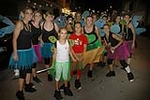 Los disfraces invaden la noche de las fiestas