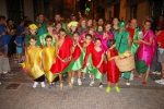 Los disfraces invaden la noche de las fiestas