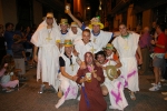 Los disfraces invaden la noche de las fiestas