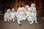 Los disfraces invaden la noche de las fiestas
