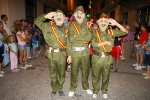 Los disfraces invaden la noche de las fiestas