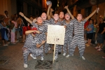 Los disfraces invaden la noche de las fiestas
