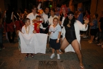 Los disfraces invaden la noche de las fiestas