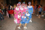 Los disfraces invaden la noche de las fiestas