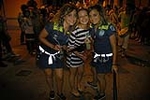 Los disfraces invaden la noche de las fiestas
