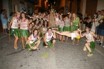 Los disfraces invaden la noche de las fiestas