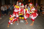 Los disfraces invaden la noche de las fiestas