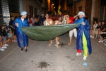 Los disfraces invaden la noche de las fiestas