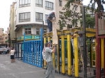 La montà de cadafals anuncia las fiestas de la Misericordia
