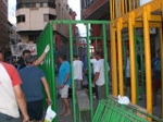 La montà de cadafals anuncia las fiestas de la Misericordia