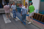La montà de cadafals anuncia las fiestas de la Misericordia