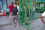 La montà de cadafals anuncia las fiestas de la Misericordia