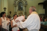 Acto de presentación y consagración de los niños a la Virgen.