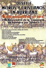 La fiesta de Moros y Cristianos llega a Burriana de la mano del Club 53.