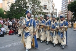 Espectacular desfile de Moros y Cristianos