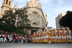 Espectacular desfile de Moros y Cristianos