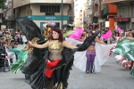 Espectacular desfile de Moros y Cristianos