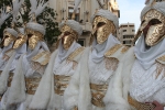 Espectacular desfile de Moros y Cristianos