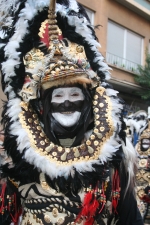 Espectacular desfile de Moros y Cristianos