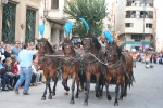 Espectacular desfile de Moros y Cristianos