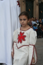 Espectacular desfile de Moros y Cristianos