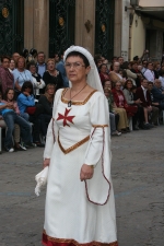 Espectacular desfile de Moros y Cristianos