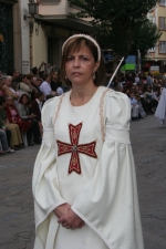 Espectacular desfile de Moros y Cristianos