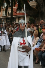 Espectacular desfile de Moros y Cristianos