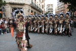 Espectacular desfile de Moros y Cristianos
