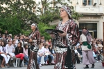 Espectacular desfile de Moros y Cristianos