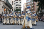 Espectacular desfile de Moros y Cristianos