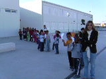 Los alumnos del colegio nª 5 celebraron, en el dia de ayer el dia de el 9 de octubre.