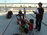 Los alumnos del colegio nª 5 celebraron, en el dia de ayer el dia de el 9 de octubre.