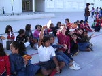 Los alumnos del colegio nª 5 celebraron, en el dia de ayer el dia de el 9 de octubre.