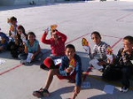 Los alumnos del colegio nª 5 celebraron, en el dia de ayer el dia de el 9 de octubre.