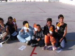 Los alumnos del colegio nª 5 celebraron, en el dia de ayer el dia de el 9 de octubre.