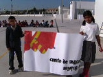Los alumnos del colegio nª 5 celebraron, en el dia de ayer el dia de el 9 de octubre.